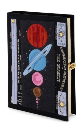 The Planets Book Clutch By Olympia Le-Tan | Moda Operandi