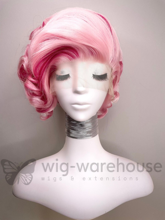 pink wig hair