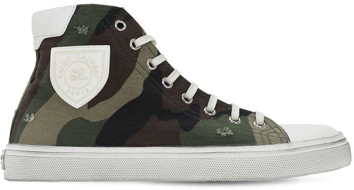 20mm Bedford Cotton Canvas Sneakers