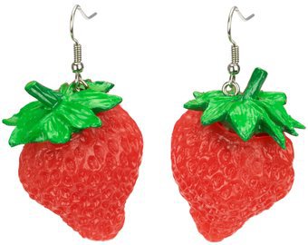 strawberry earrings
