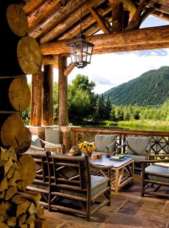 7 Beautiful Country Rustic Porch Ideas | Art of the Home