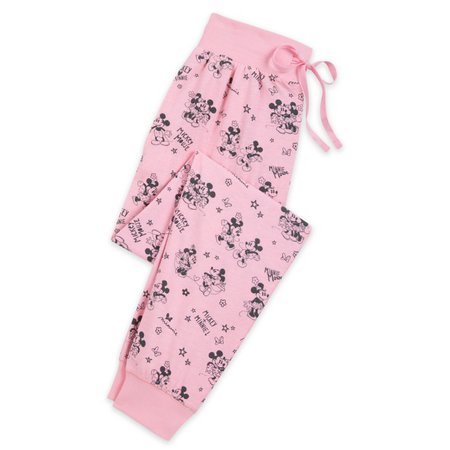 Mickey and Minnie Mouse Lounge Pants for Women | shopDisney