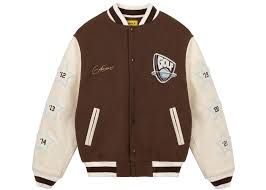 brown varsity jacket - Google Search