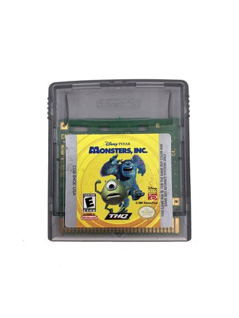 Disney's Monsters INC Game Boy Game | Etsy