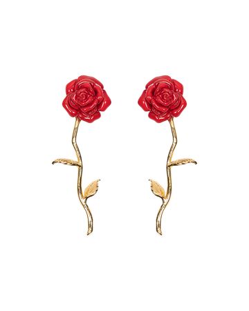Jardinier Rose Earring