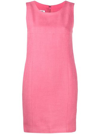 Chanel Pre-Owned 2000s Textured Sleeveless Mini Dress - Farfetch
