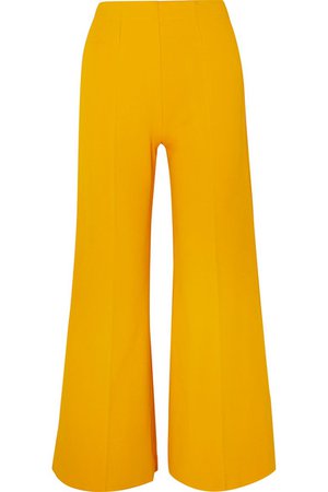 Cropped knitted Wide-Leg Pants by Alaia