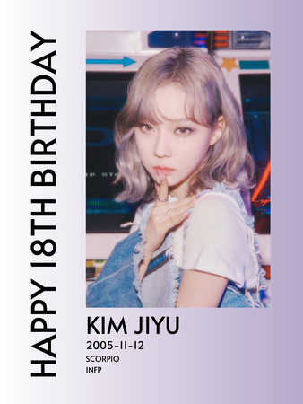 Jiyu Birthday Poster - @orphic