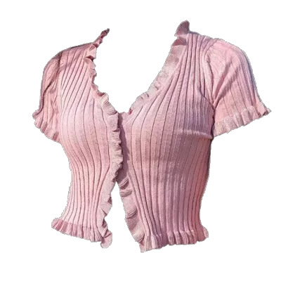 fashion clothes blouse shirt top pink aesthetic egirl...