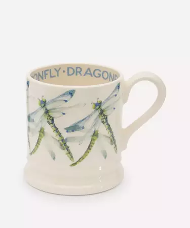Emma Bridgewater Dragonfly Half-Pint Mug | Liberty