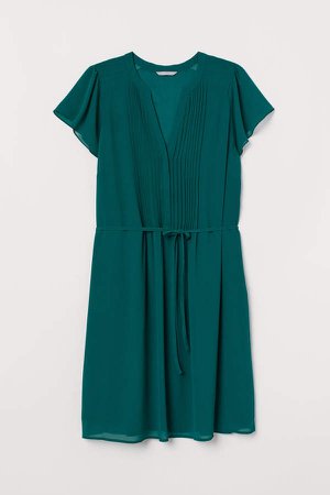 H&M+ V-neck Dress - Green