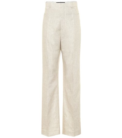 Jacquemus - Le Pantalon Sauge linen-blend pants | Mytheresa