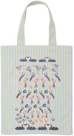 SUPERSWEET x moumi - Friends Forever Zippy Tote Yellow