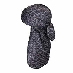 Deals on Best Valse Designer Premium Durag For Men Women 20+FASHION Pattern Du-rag For Men Waves Black Goyard | Compare Prices & Shop Online | PriceCheck