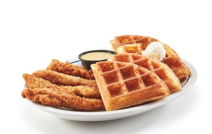 IHOP chicken and waffles