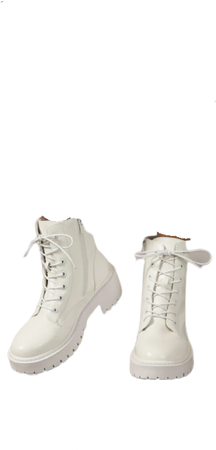 white boots
