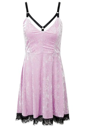 Adora Velvet Crush Dress [PINK] | KILLSTAR - US Store