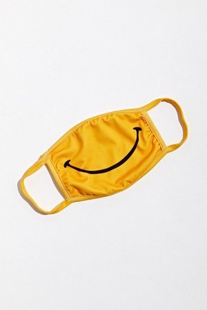 Smiley Face Mask | Urban Outfitters