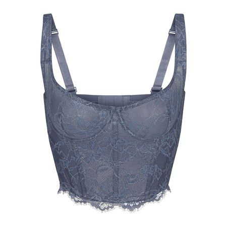 SKIMS LACE BUSTIER top