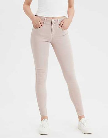 AE Pale Pink Jeggings