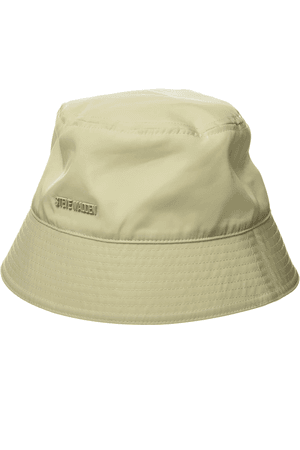 Cream Steve Madden bucket hat