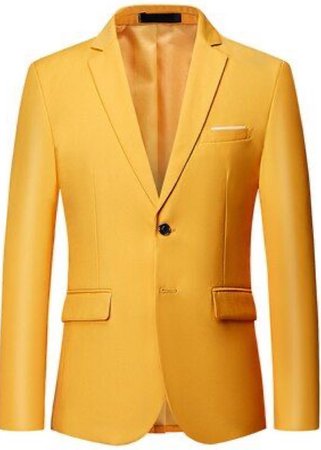 Yellow Suit Jacket