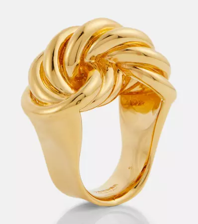 Braided Ring in Gold - Jil Sander | Mytheresa
