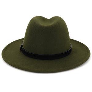 Classic Olive Green Fedora Hat For Men | Classy Men Co.