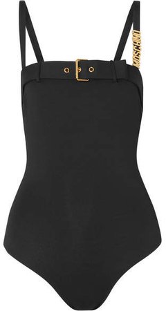 Embellished Swimsuit - Black