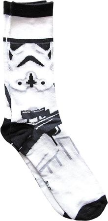 Amazon.com: Hyp Star Wars Darth Vader/Stormtrooper Men's Casual Crew Socks 2 Pair Pack Shoe Size 6-12 : Clothing, Shoes & Jewelry