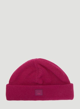 Acne Studios Kansy Knit Hat Pink | the urge AU
