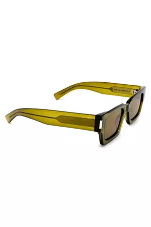 Rectangular Sunglasses - Green – Marissa Collections