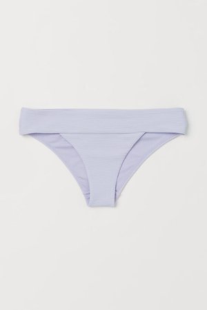 Bikini Bottoms - Light purple/ribbed - Ladies | H&M US