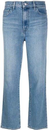 Marcella cropped straight let denim jeans