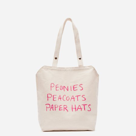 Katy's Favorite Things Canvas Tote Pink – Frances Valentine