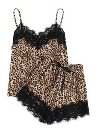 leopard pajamas