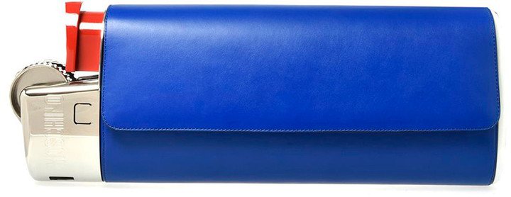 Lighter Leather Clutch