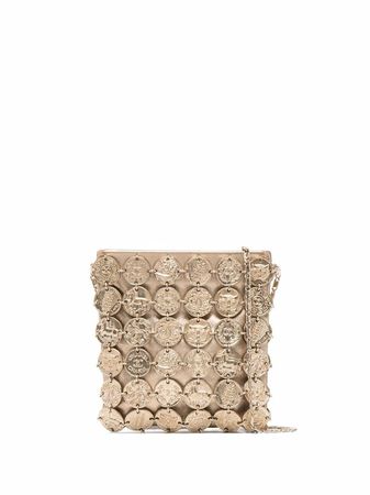 Chanel Pre-Owned 2017 coin-mesh Crossbody Bag - Farfetch