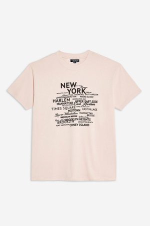 NYC District T-Shirt | Topshop Pink