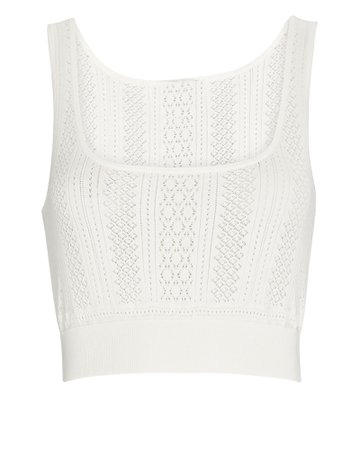 INTERMIX Private Label Tyra Cropped Tank Top | INTERMIX®