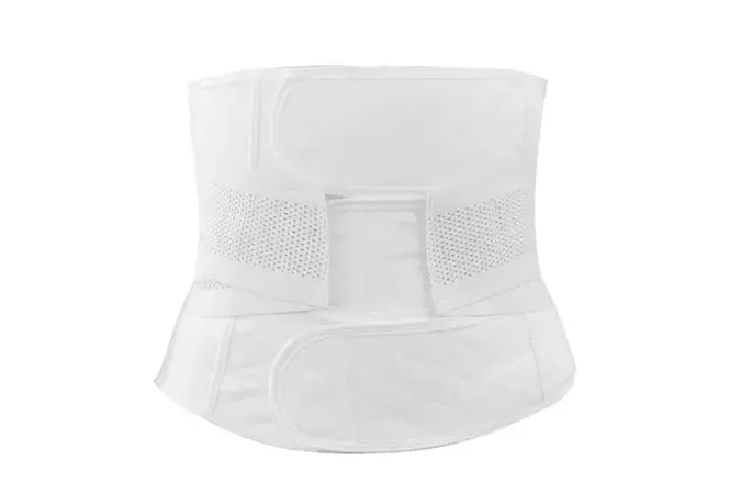 Buy Stomach Belt Delivery Tummy Belt Delivery Belly Belt Postpartum Tummy Wrap Postpartum Body Wrap White Pregnant Woman Online | Kogan.com. .