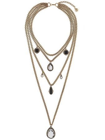 Alexander McQueen Layered Gothic Necklace