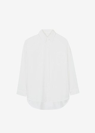Elide Shirt - Optic White – The Frankie Shop
