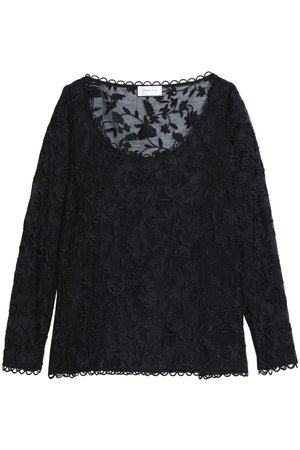 Embroidered cotton and silk-blend top | ZIMMERMANN | Sale up to 70% off | THE OUTNET