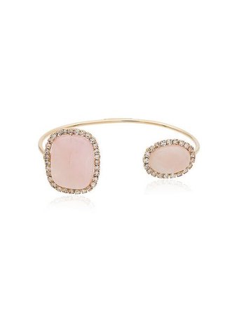 Rosantica Pink Stone Embellished Bracelet