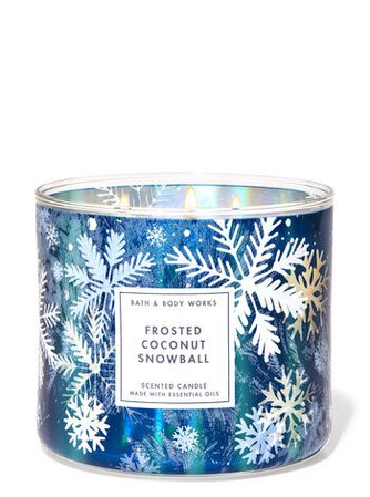 Frosted Coconut Snowball 3-Wick Candle | Bath & Body Works