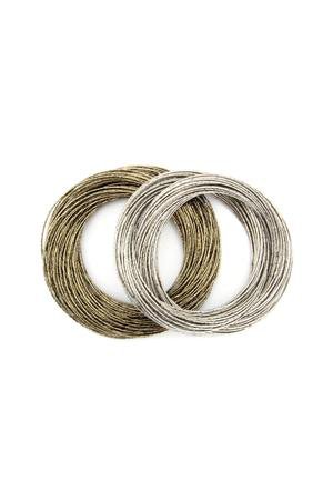 Multi Wire Bangles – Marie France Van Damme