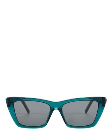 Saint Laurent | Mica Cat Eye Sunglasses | INTERMIX®
