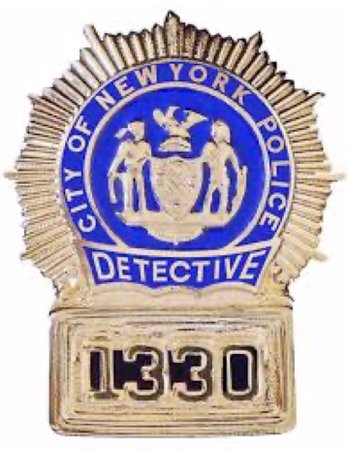New York Police Badge