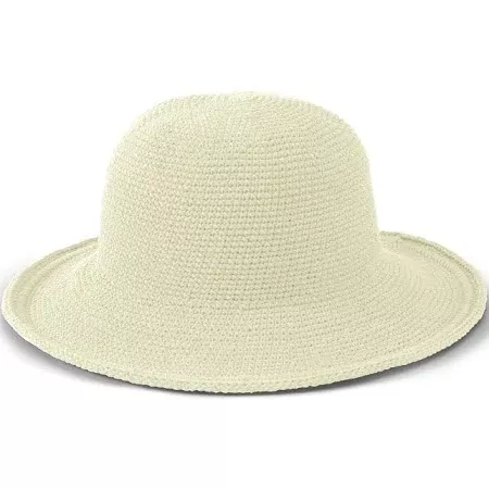 San Diego Hat Company CHM5 Cotton Crochet Medium Brim Sun Hat Knit